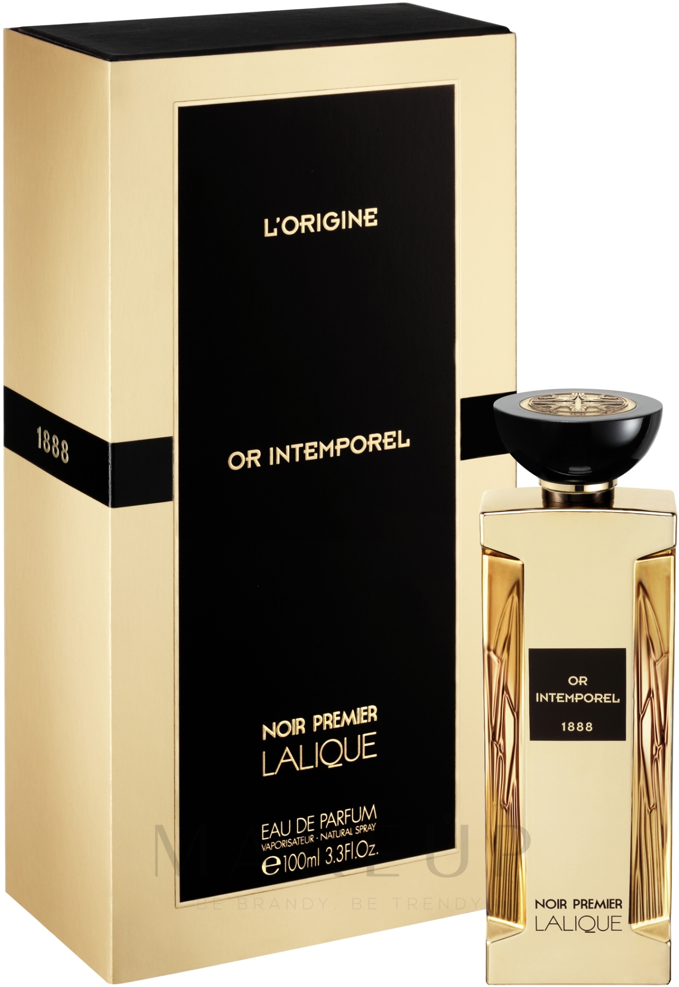 Lalique Noir Premer Or Intemporel 1888 - Eau de Parfum — Bild 100 ml