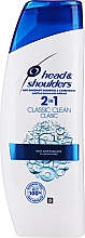 Revitalisierendes Shampoo mit Bio-Olivenöl - Head & Shoulders Clasic Clean 2in1 Shampoo — Bild N1