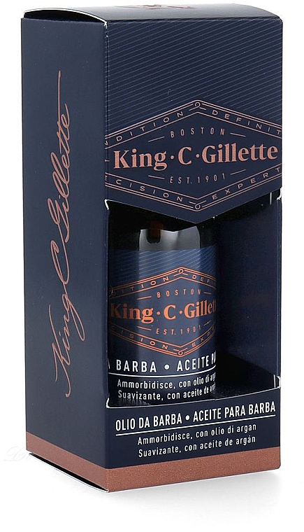 Bartöl - Gillette King C. Beard Oil — Bild N2