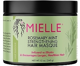 Düfte, Parfümerie und Kosmetik Stärkende Haarmaske  - Mielle Organics Rosemary Mint Strengthening Hair Mask 