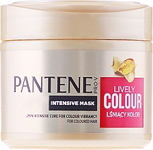 Düfte, Parfümerie und Kosmetik Intensive Haarmaske Farbschutz und Glanz - Pantene Pro-V Lively Colour