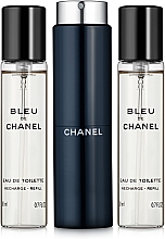 Chanel Bleu de Chanel - Eau de Toilette (2x20ml Refill + 1x20ml Parfümzerstäuber) — Bild N1