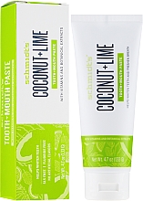 Düfte, Parfümerie und Kosmetik Erfrischende Zahnpasta mit Kokosnuss, Limette und kühler Minze - Schmidt's Coconut Lime Toothpaste