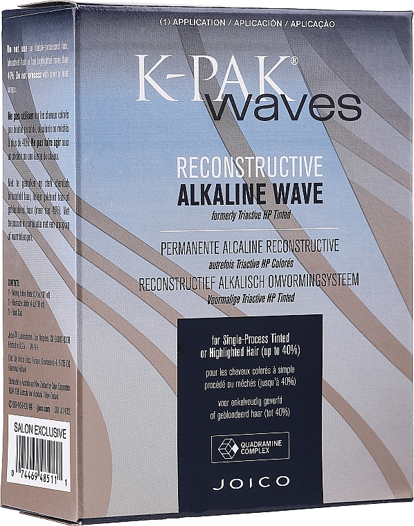 Haarpflegeset - Joico K-Pak Reconstructive Alkaline Wave T/H — Bild N1