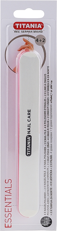 Multifunktionale Feile rosa - Titania Nail File — Foto N1