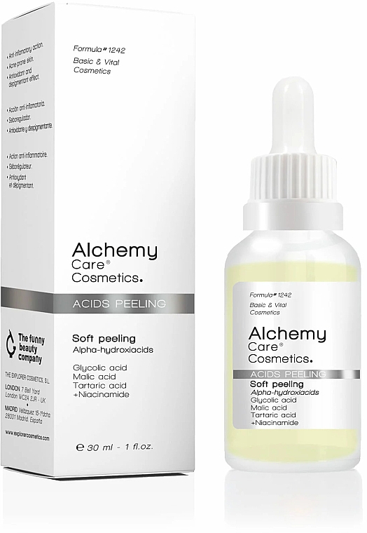 Sanftes Säurepeeling für das Gesicht - Alchemy Care Cosmetics Soft Acid Peeling — Bild N1