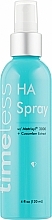Düfte, Parfümerie und Kosmetik Erfrischender und feuchtigkeitsspendender Gesichtsnebel - Timeless Skin Care HA Matrixyl 3000 Cucumber Spray