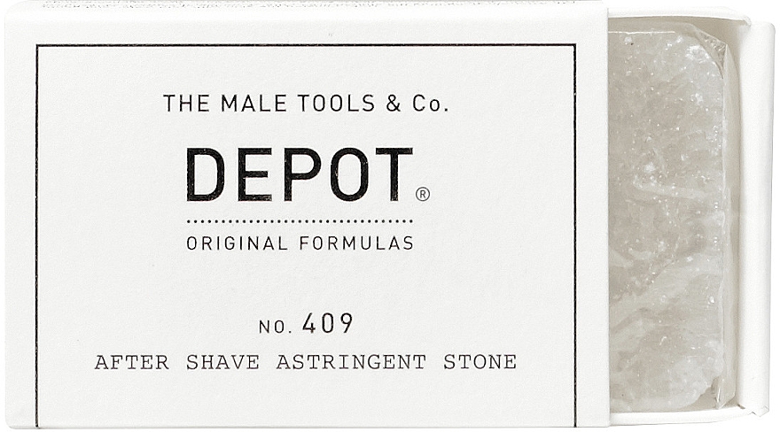 Adstringierender Stein nach der Rasur - Depot Shave Specifics 409 After Shave Astringent Stone — Bild N1