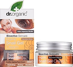 Anti-Aging Gel-Creme für das Gesicht mit Schneckenschleim-Extrakt - Dr. Organic Bioactive Skincare Snail Gel Cream — Bild N3