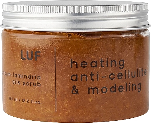 Anti-Cellulite modellierendes thermisches Körperpeeling - Luff Heating, Anti-cellulite & Modeling Capsicum-Grapefruit-Cinnamon Oil Scrub — Bild N1