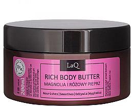 Düfte, Parfümerie und Kosmetik Körperbutter mit Magnolie - LaQ Rich Body Butter