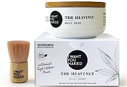 Düfte, Parfümerie und Kosmetik Gesichtsseife mit Kabuki-Pinsel The Heavenly Holy Hemp  - I Want You Naked Extra Milde Gesichts Reinigung 