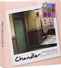 Lidschatten-Palette - Makeup Revolution Friends X Revolution Eyeshadow Palette Chandler — Bild N2