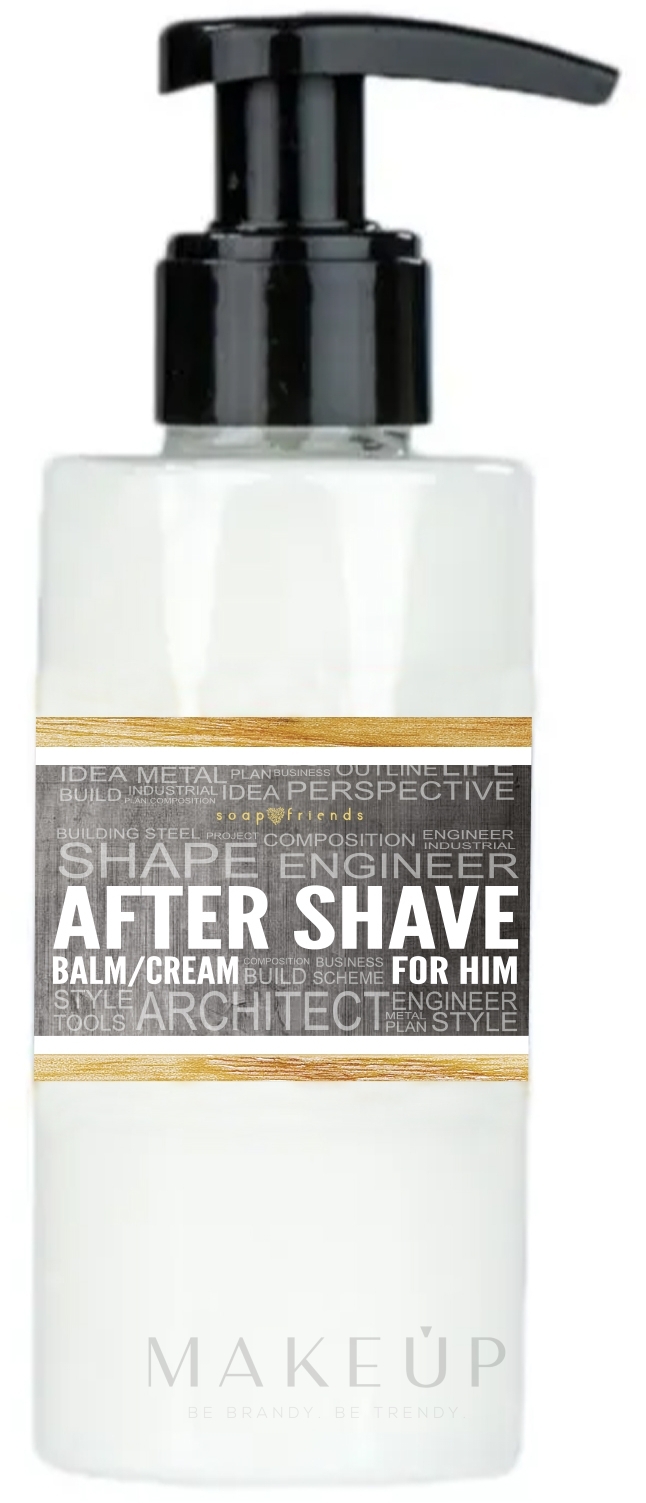 After Shave Balsam-Creme - Soap&Friends  — Bild 150 ml