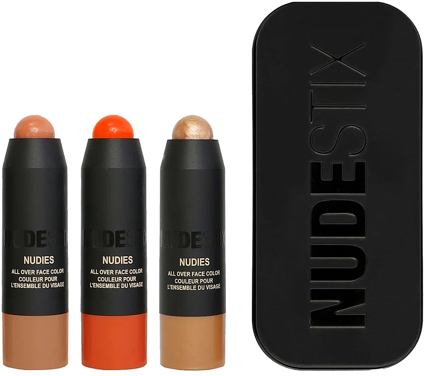 Set - Nudestix The Beachy Nudes Kit (blush/1.8g*3) — Bild N1