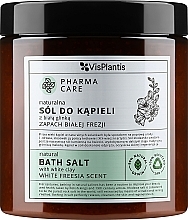 Düfte, Parfümerie und Kosmetik Badesalz mit weißem Ton Weiße Freesie - Vis Plantis Pharma Care Bath Salt White Freesia 