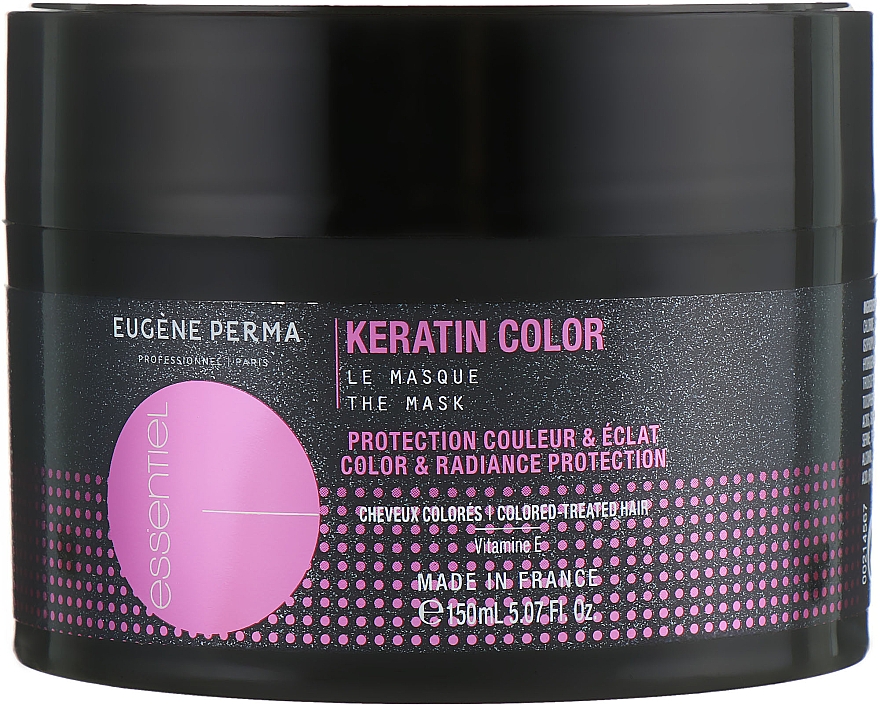 Keratinmaske für coloriertes Haar - Eugene Perma Essentiel Keratin Color Mask — Bild N1