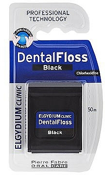 Zahnseide schwarz 50 m - Elgydium Clinic Dental Floss — Bild N1