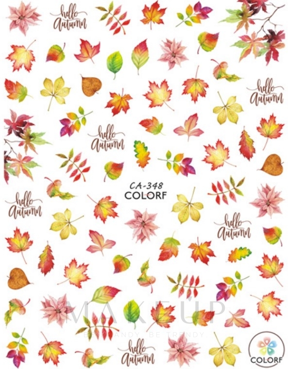 Nagelsticker Herbst - Deni Carte — Bild CA-348