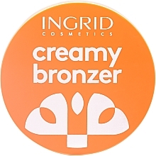 Düfte, Parfümerie und Kosmetik Creme-Bronzer für das Gesicht - Ingrid Cosmetics Creamy Bronzer