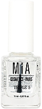 Düfte, Parfümerie und Kosmetik Restrukturierende Nagelpflege - Mia Cosmetics Triple 5