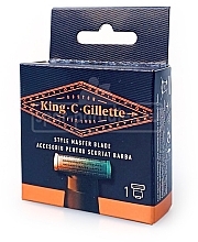 Elektrischer Trimmer für Männer - Gillette King C. Gillette Style Master Blade — Bild N1