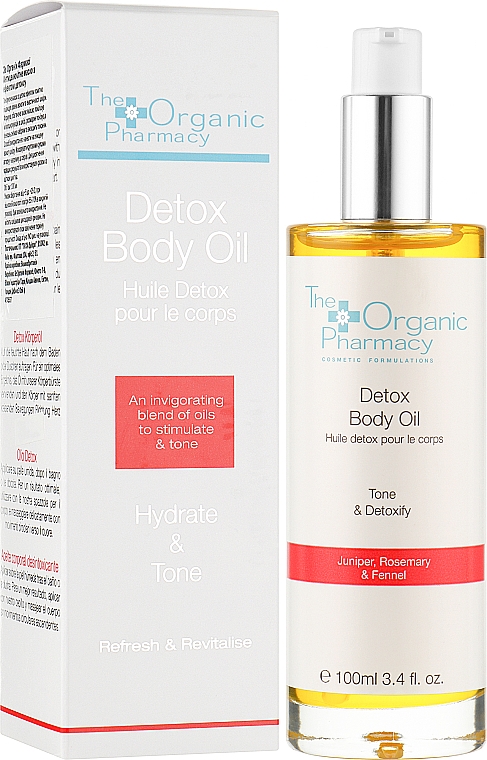 Anti-Cellulite-Körperöl - The Organic Pharmacy Detox Cellulite Body Oil — Bild N2