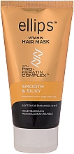 Düfte, Parfümerie und Kosmetik Haarmaske mit Pro-Keratin-Komplex - Ellips Vitamin Hair Mask Smooth & Silky