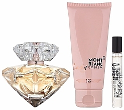 Düfte, Parfümerie und Kosmetik Montblanc Lady Emblem - Duftset (Eau de Parfum 75ml + Mini 5ml + Körperlotion 100ml)