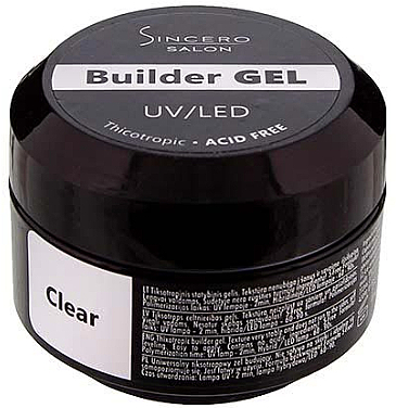 Nagelgel-Base 50 ml - Sincero Salon Builder Gel — Bild N1