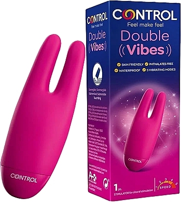 Klitorisvibrator - Control Double Vibes — Bild N1