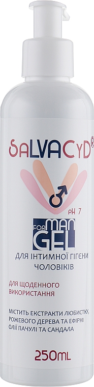 Intimpflegegel für Männer - Green Pharm Cosmetic Salvacyd Intim Gel — Bild N2