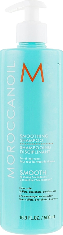 Glättendes, beruhigendes und farbschützendes Shampoo mit Arganöl - MoroccanOil Smoothing Shampoo — Bild N3
