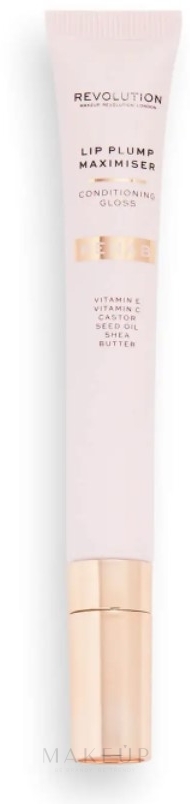 Conditioner für Lippen - Makeup Revolution Rehab Lip Plump Maximiser Conditioning Gloss — Bild 10 ml