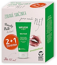 Gesichtspflegeset - Weleda Skin Food Multipack 2+1 (Gesichtscreme 3x75ml) — Bild N1