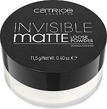 Düfte, Parfümerie und Kosmetik Loser Gesichtspuder - Catrice Invisible Matte Loose Powder
