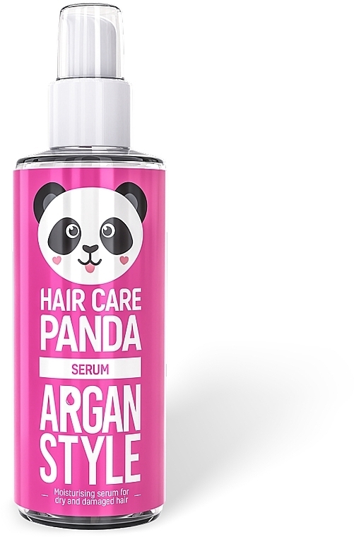 Regenerierendes Serum für strapaziertes Haar mit Arganöl - Noble Health Hair Care Panda Argan Style — Bild N1