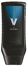 Avon V for Victory - 2in1Shampoo und Duschgel, Energetisierende Reinigungspflege — Bild N1