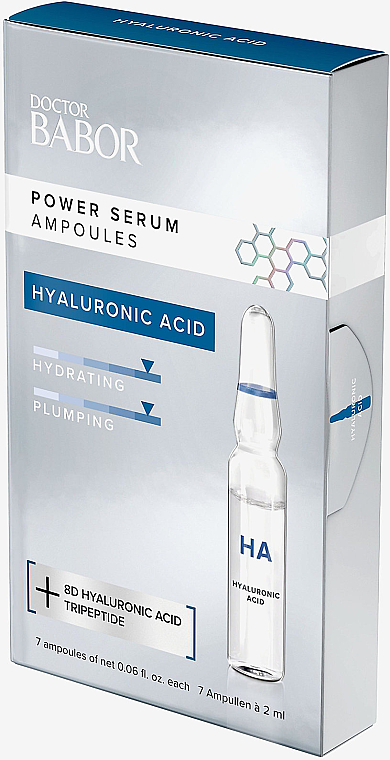 Ampullen mit Hyaluronsäure - Doctor Babor Power Serum Ampoules Hyaluronic Acid — Bild N1