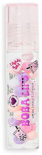 Lippenöl - I Heart Revolution Boba Lips Oil Clear  — Bild N2