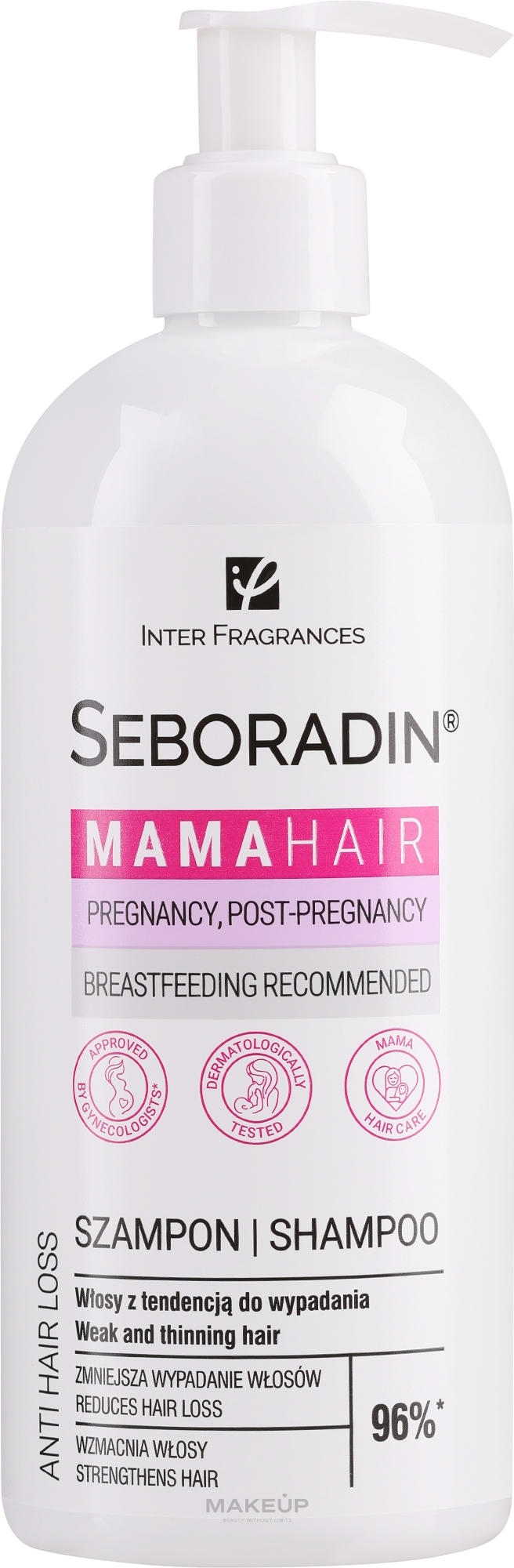 Shampoo für geschwächtes und dünnes Haar - Seboradin Mama Hair Shampoo — Bild 400 ml