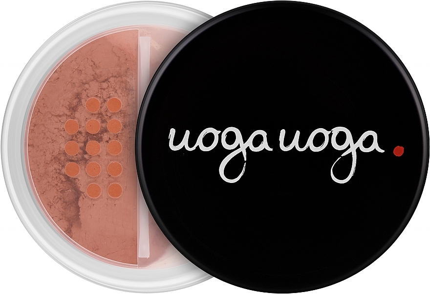 Natürliches Puder-Rouge mit Bernstein - Uoga Uoga Natural Blush Powder With Amber