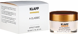 Düfte, Parfümerie und Kosmetik Kühlende Gelmaske für Gesicht mit Retinol und Lifting Effekt - Klapp A Classic Effect Mask
