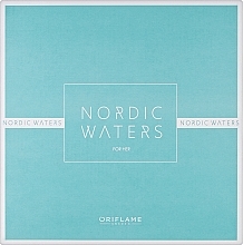 Oriflame Nordic Waters For Her - Duftset (Eau de Parfum 50ml + Deo Roll-on 50ml)  — Bild N1