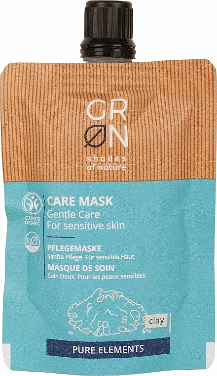 Creme-Maske für empfindliche Haut mit Ton - GRN Pure Elements Clay Cream Mask — Bild N1