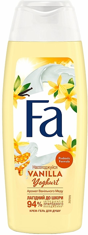 Duschcreme Yogurt Vanilla Honey - Fa Shower Cream