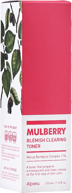 Reinigendes Gesichtstonikum mit Maulbeerenkomplex und Tranexamsäure - A'Pieu Mulberry Blemish Clearing — Bild N1