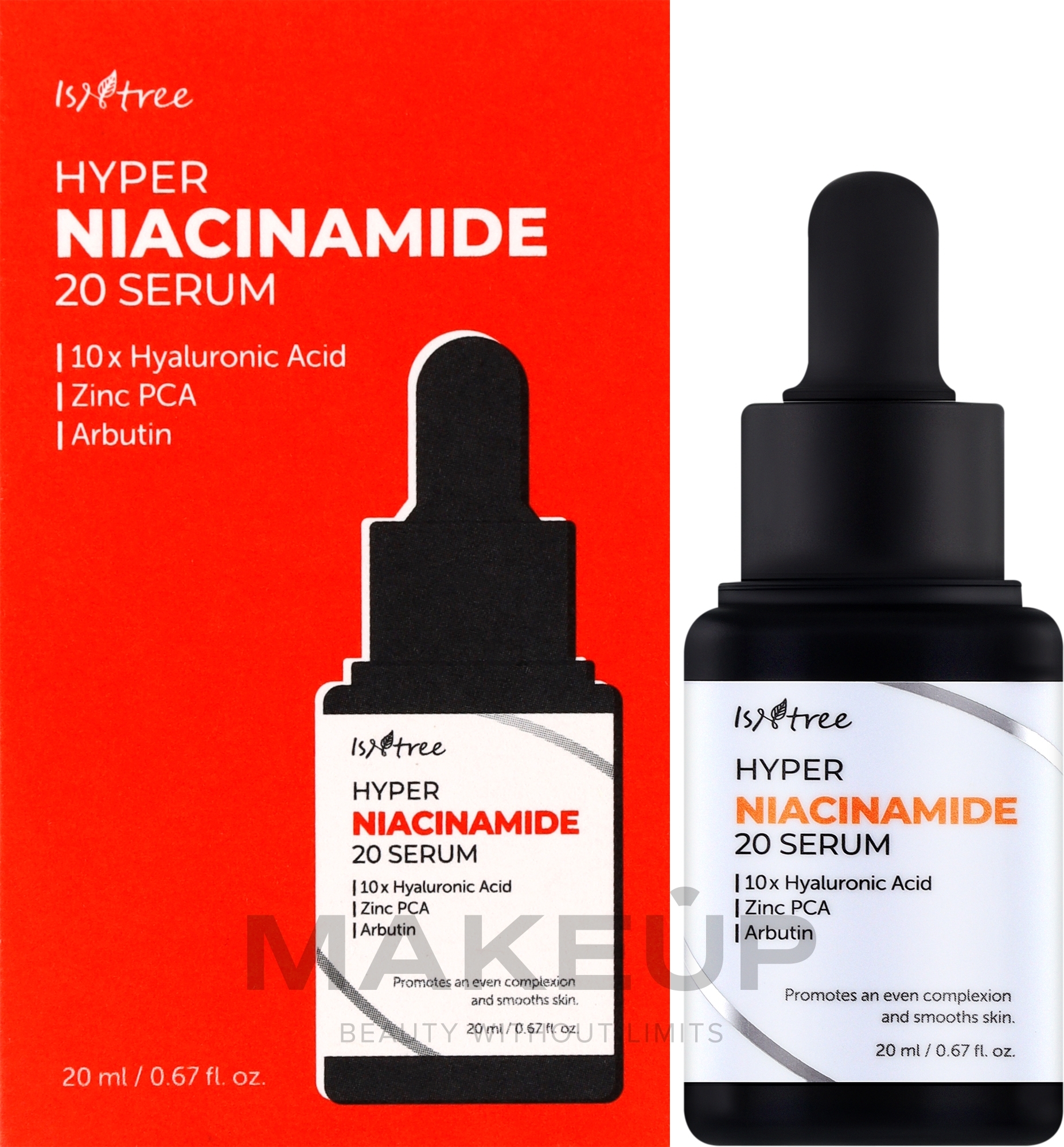 Gesichtsserum mit Niacinamid 20% - IsNtree Hyper Niacinamide 20 Serum — Bild 20 ml