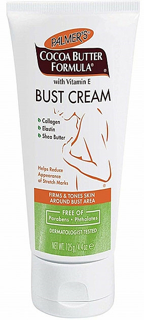 Straffende Brustcreme mit Kollagen, Elastin und Sheabutter - Palmer's Cocoa Butter Formula Bust Cream — Bild N1