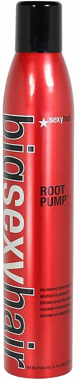 Volumen-Sprühschaum - SexyHair BigSexyHair Root Pump Spray Mousse Pumps Up Hair For Big Volume